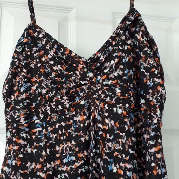 BCBGeneration printed flowy spaghetti strap dress - Picture 2 of 6